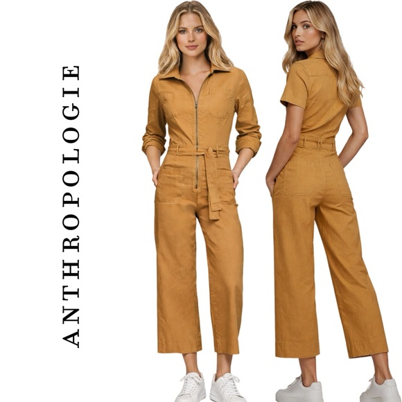 Anthropologie Pants - Anthropologie Colette Weekend Jumpsuit by Maeve